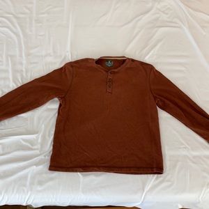 G.H.Bass & Co Henley Long Sleeve Shirt